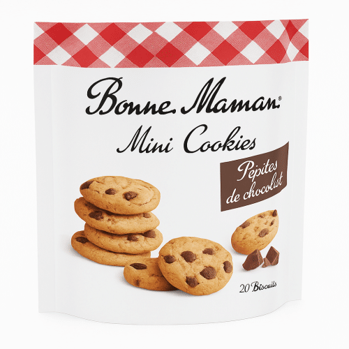 Bm Mini Cookies Chocoladestukjes 100g