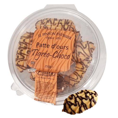 Zebrasprits met Chocolade 250 g