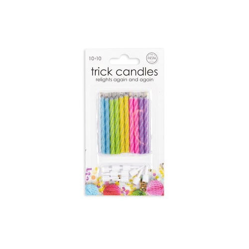 Cake Trick Kaarsen Multicolour  Set van 10