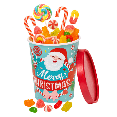 Candy Bucket Merry Christmas