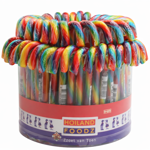 Candy Canes Rainbow  28 g ( 1 Canes)