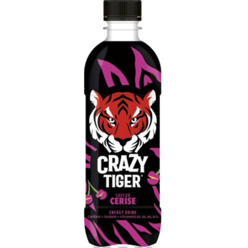 Crazy Tiger Energy Kersen Pet 50 cl