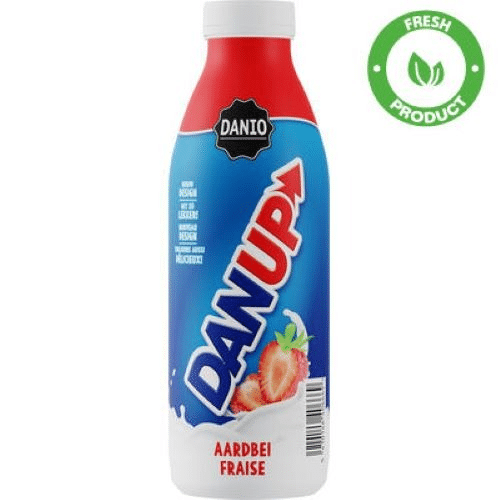 Danio Dan Up Aardbei Drinkyoghurt 600ml