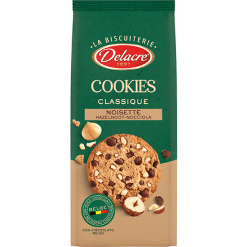 Delacre Cookies Choco hazelnoot 136gr