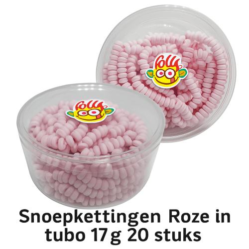 Dextrose Kettingen roos in Tubo (20 stuks)