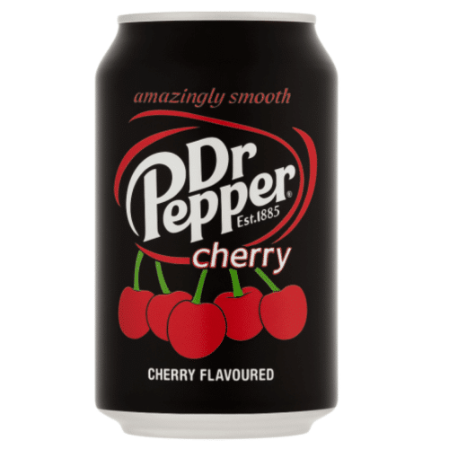 Dr Pepper Cherry Sleek Cans 33cl