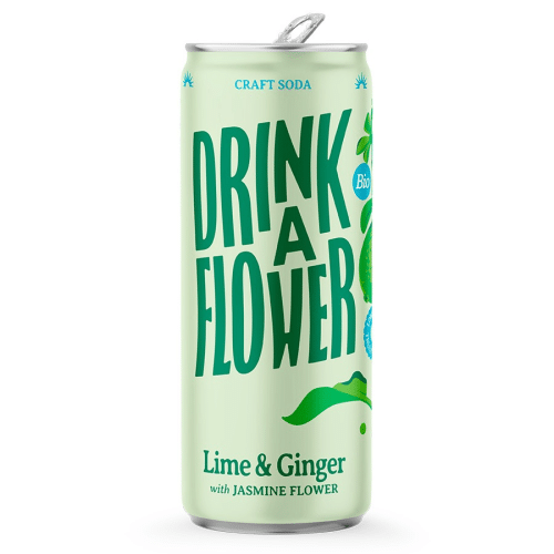 Drink A flower Limoen Gember Jasmijn 25 cl