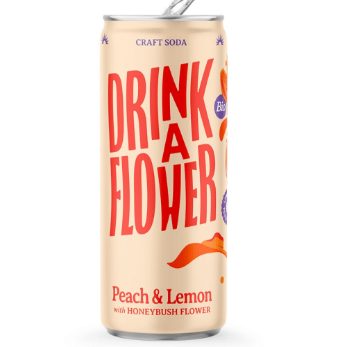 Drink Flower Perzik en Citroen 25 cl