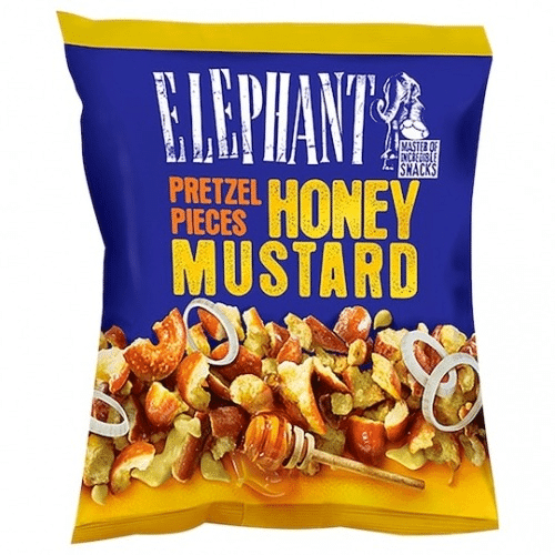 Elephant Pretzels Honey Mustard 125gr