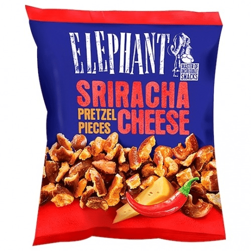 Elephant Pretzels Sriracha Cheese