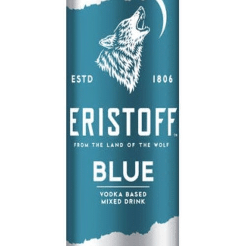 Eristoff Blue 4 percent blik 25 cl