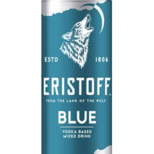 Eristoff Blue 4 percent blik 25 cl