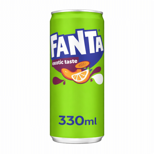 Fanta Exotic Sleek cans 33 cl