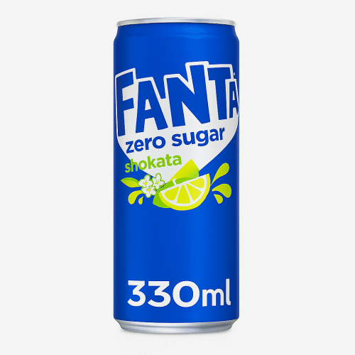 Fanta Zero Lemon Elderflower shokata