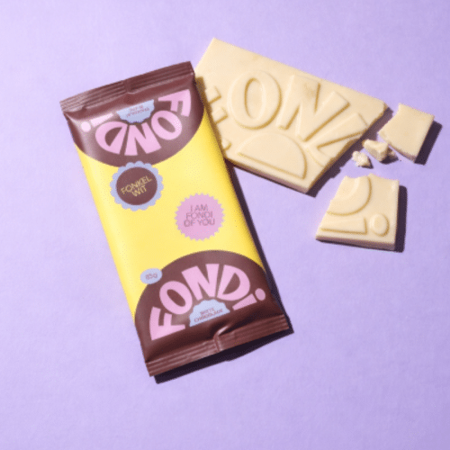 Fonkelwit chocolade 85 gr