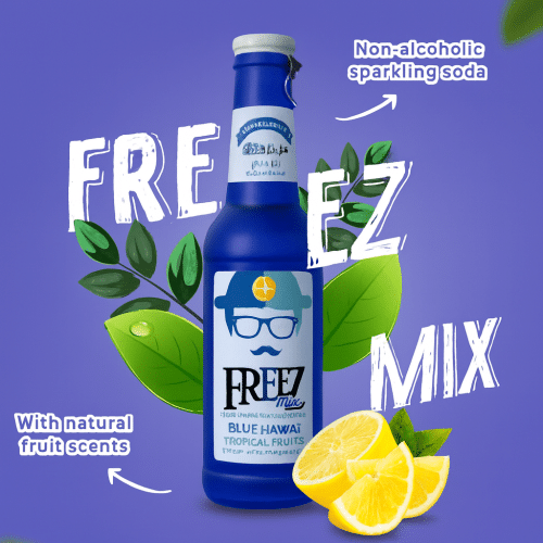 Freez Mix Blue Hawaii 27,5 cl