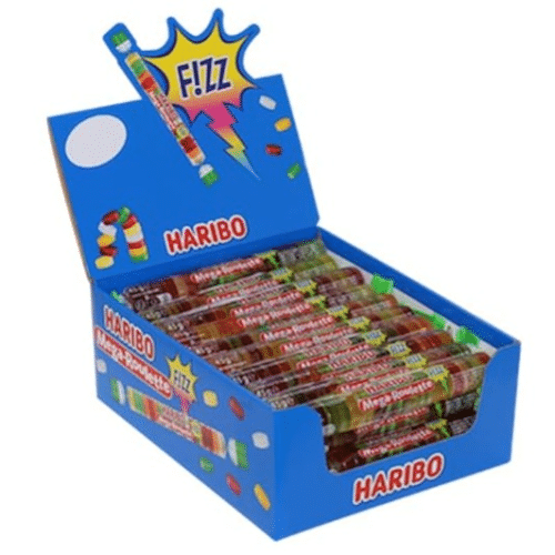 Haribo Mega Fruitrollen Fizz Citric 45 g