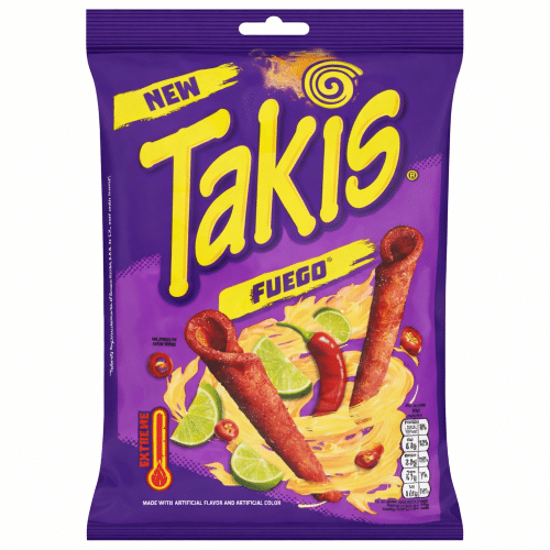 Takis Fuego  Beschrijving (100 g)