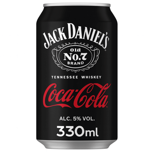 Jack Daniel s & Coca-Cola percent Fat Can 33cl