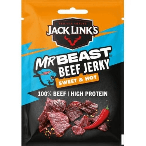 Jack Link s Mrbeast Beef Jerky Sweet & Hot 25g