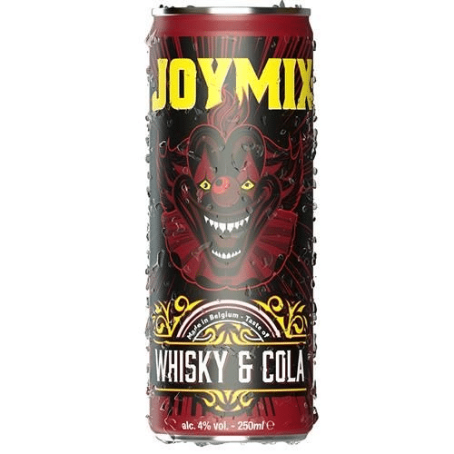 Joymix Whisky Cola 4 percent  Blik 25 cl