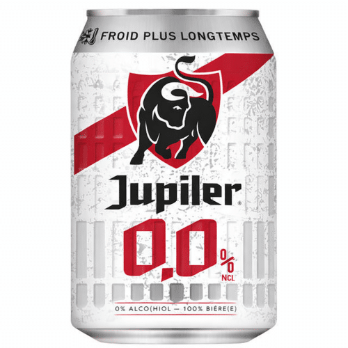Jupiler 0,0 Coldgrip Blik 33 cl