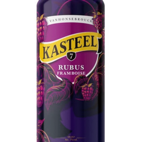 Kasteel Rubus Framboise 7 percent  blik 50 cl