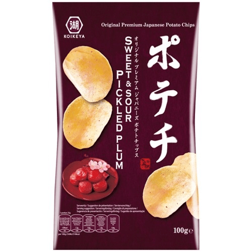 Koikeya Potechi Chips Sweet & Sour Pickled Plum