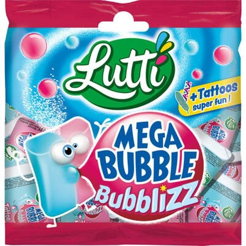 Lutti Mega Bubble Bubblizz (Zakje 85 g)