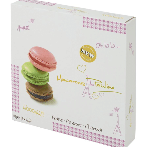 Macarons de Pauline  assortiment 9 stuks (108 g)