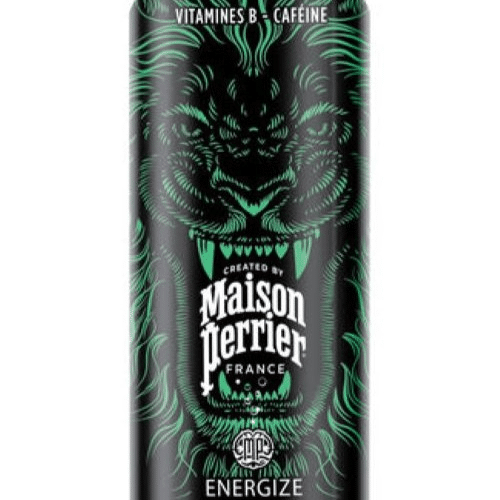 Maison Perrier Energize Lemon Lime  Sleek Blik 25 cl