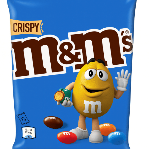 M&M S Crispy Bag 77gr