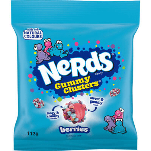 Nerds Cluster Berries 113 g