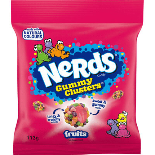 Nerds Cluster Fruits 45 g
