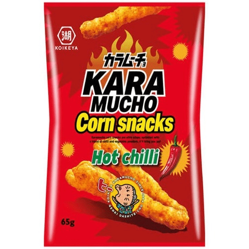 Kara Mucho Chips Hot Chilli Corn Snack