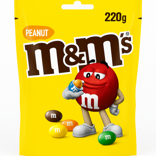 M&M s Peanut Pouch 220g