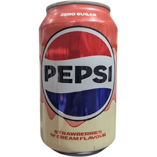 Pepsi Strawberry & Cream 33 cl