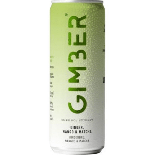 Gimber Focus Mango Matcha 25cl