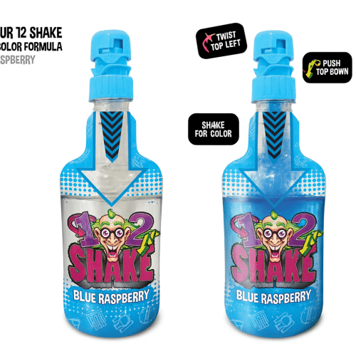 Promo 1 plus 1  van 1 2 Shake Blue Raspberry Drink (33cl)