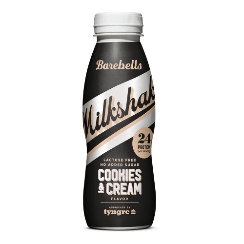 Promo  barebells Milkshake Cookies & Cream (330 ml)