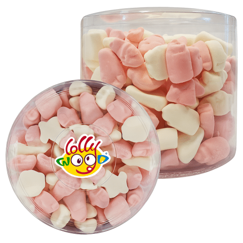Promo foam Baby Mix Roze/Wit (800g)