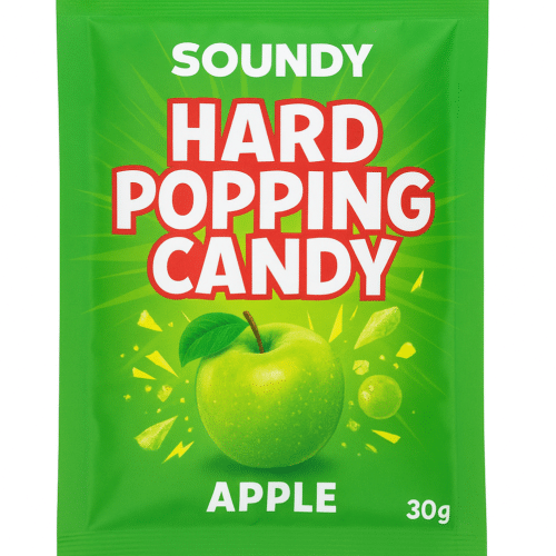 Promo   soundy Hard Popping Candy Appel (30g)