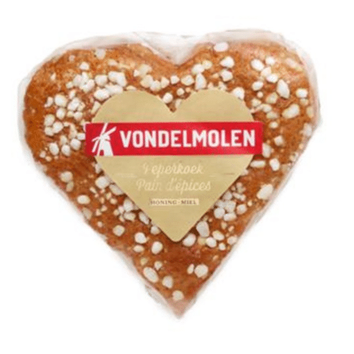 Promo Vondelmolen Hart met Parelsuiker 250 g