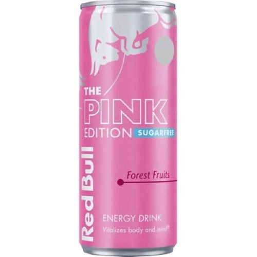 Red Bull Suikervrij Pink Edition 25 cl