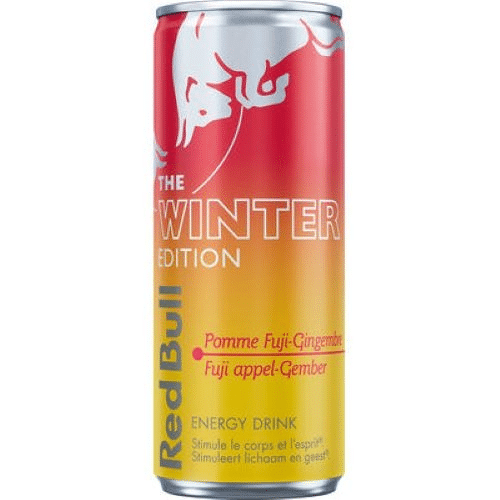 Red Bull Winter Edition  Fuji Apple & Ginger 25 cl