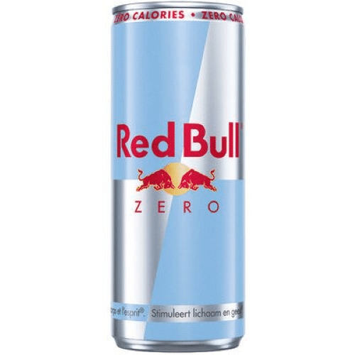 Red Bull Zero Blik 25 cl