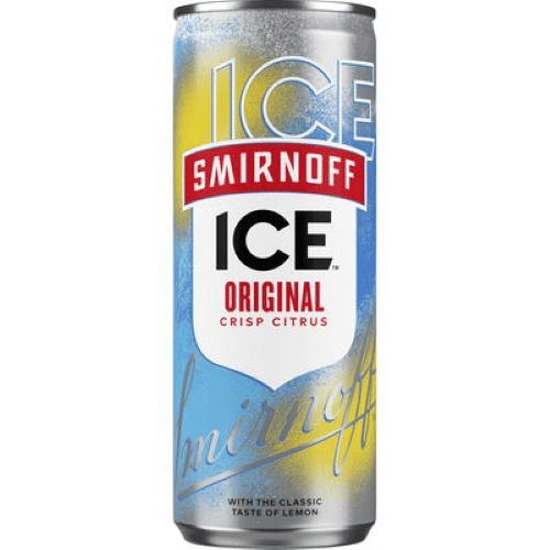 Smirnoff Ice 4 percent    Blik 25 cl