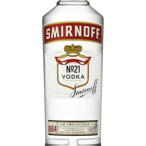Smirnoff Red 37,5percent  70cl