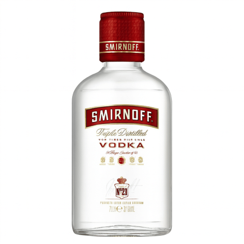 Smirnoff Red Label Wodka 37 percent   Fles 20cl