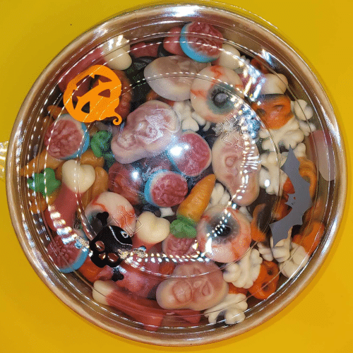 Snoep pot Halloween klein